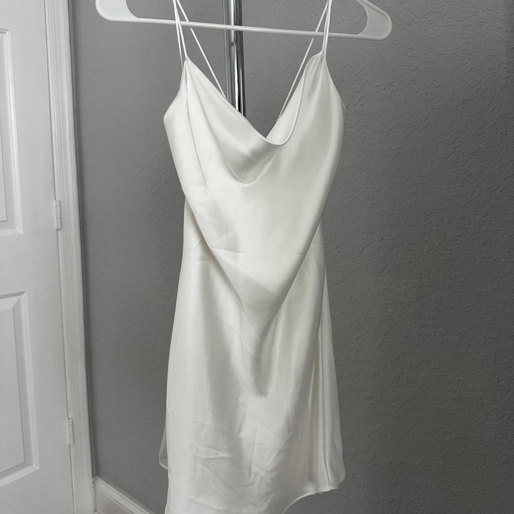 Zara White Dress